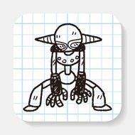 robot doodle N147