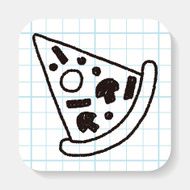 pizza doodle drawing