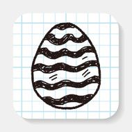 easter egg doodle N17