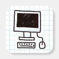 computer doodle drawing N3