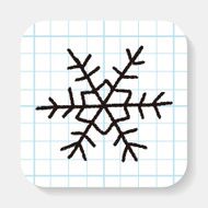 snowflakes doodle
