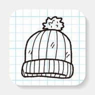 winter hat doodle N3