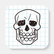 skull Doodle N14