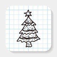 Christmas Tree Doodle N6