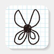 scissors doodle drawing N2