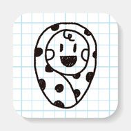 baby doodle drawing