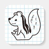 Squirrel doodle