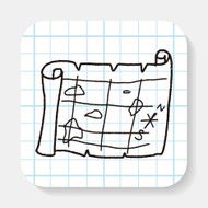 treasure map doodle N4