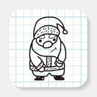 santa claus doodle N5