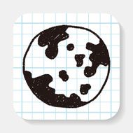 earth doodle drawing