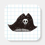 pirate hat doodle N7