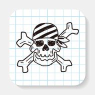 skull Doodle N16