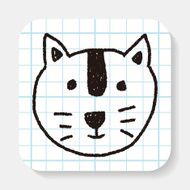 animal cat doodle drawing