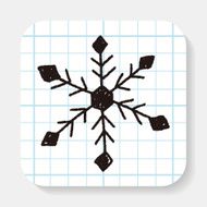 snowflakes doodle N2