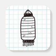 Chinese New Year decorative lantern doodle N6