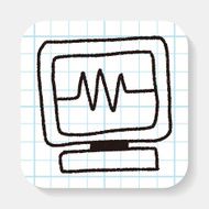 computer doodle drawing N4