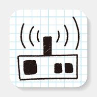 radio doodle drawing N3