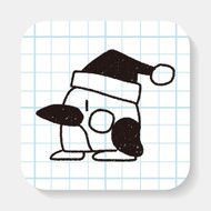 penguin doodle drawing