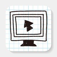 computer doodle drawing N5