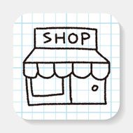 shop store doodle drawing N5