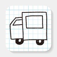 truck doodle drawing N3