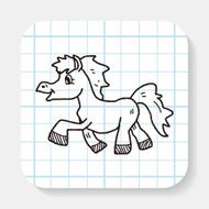 horse doodle