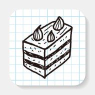 doodle cake N17