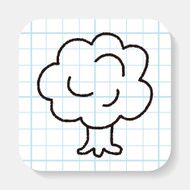 tree doodle drawing