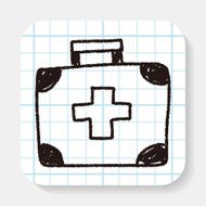 medicine case doodle drawing