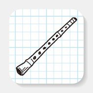 Flute doodle