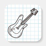 Electric guitar doodle