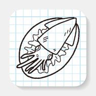 squid food doodle