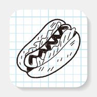 Doodle Hot Dog N2
