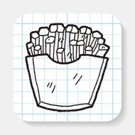 Doodle French fries N2