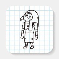 egypt god doodle N2