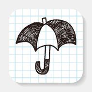 doodle umbrella