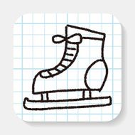 doodle ice skating