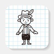 German people doodle