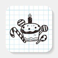 doodle cake N27