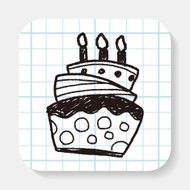 doodle cake N29