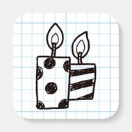 doodle candle N3