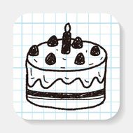 doodle cake N31