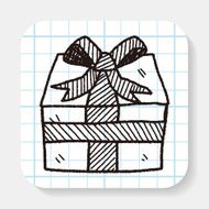 birthday presents doodle drawing N6