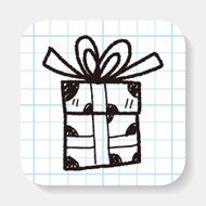 birthday presents doodle drawing N7