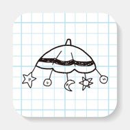 baby hanging doodle drawing N2