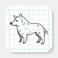 Dog doodle N14