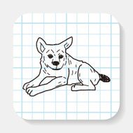 Dog doodle N19