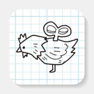 toy chicken doodle