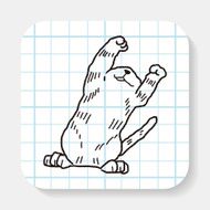 cat doodle drawing N10