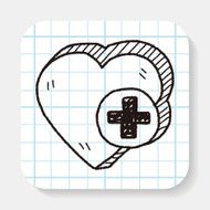 heart like doodle N2